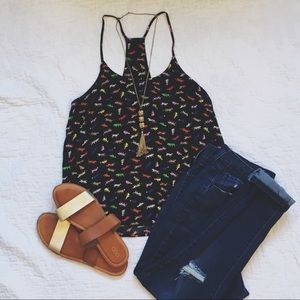 Divided by H&M Colorful Cheetah Tanktop